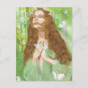Carte Postale Enchantement (nymphe)