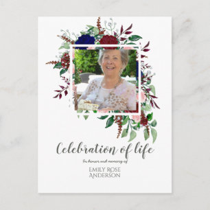 Carte Postale Enchanter la CÉLÉBRATION de LIFE PHOTO Memorial