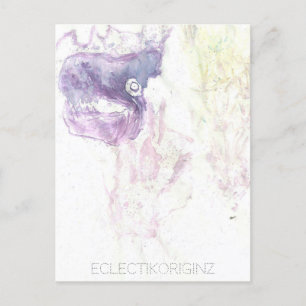 Carte postale Encre magique