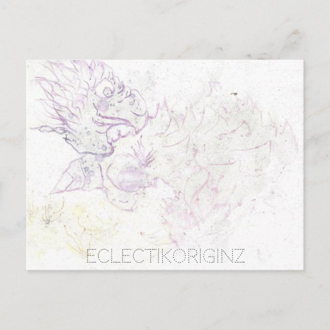 Carte postale Encre magique (Devant)