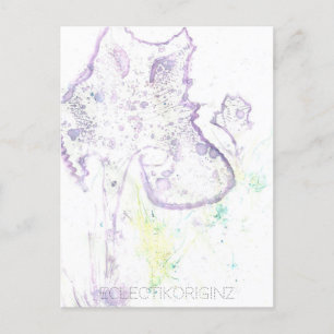 Carte postale Encre magique