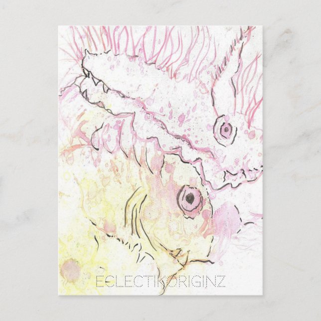 Carte postale Encre magique (Devant)