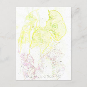 Carte postale Encre magique