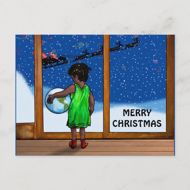 Carte Postale ENFANT AVEC POSSIBILITÉS par Slipperywindow (Devant)