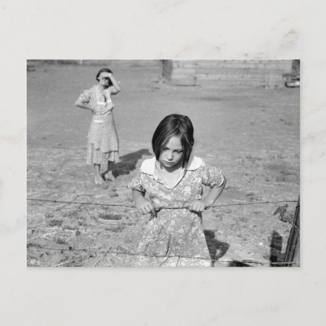 Carte Postale Enfant de la dépression (Devant)