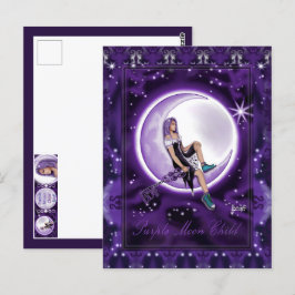 Carte postale Enfant de la Lune Violette