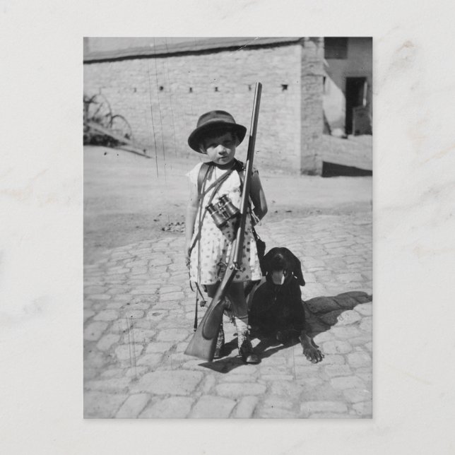 Carte postale enfant vintage (Devant)