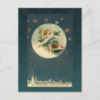 Enfant Vintage sur Luge