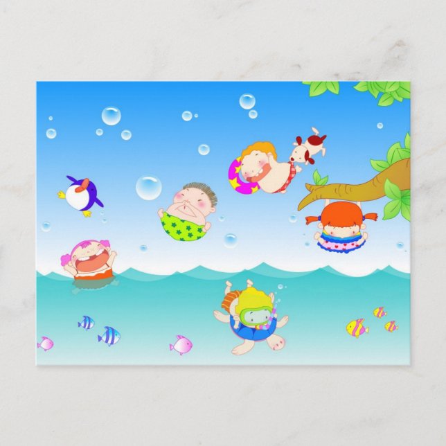 Carte Postale Enfants (Devant)