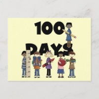 Enfants 100 jours de t-shirts et cadeaux scolaires