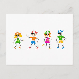 Carte Postale Enfants d'été