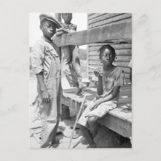 Carte Postale Enfants du delta du Mississippi