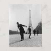 Enfants et neige - Paris - 1945 - Robert Doisneau
