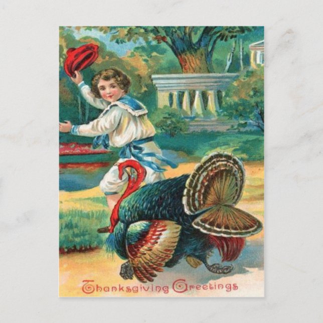 Carte Postale Enfants et Turquie (Devant)