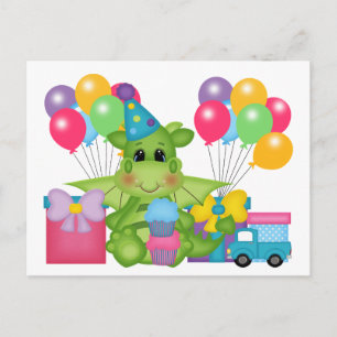 Carte Postale Enfants Joyeux anniversaire