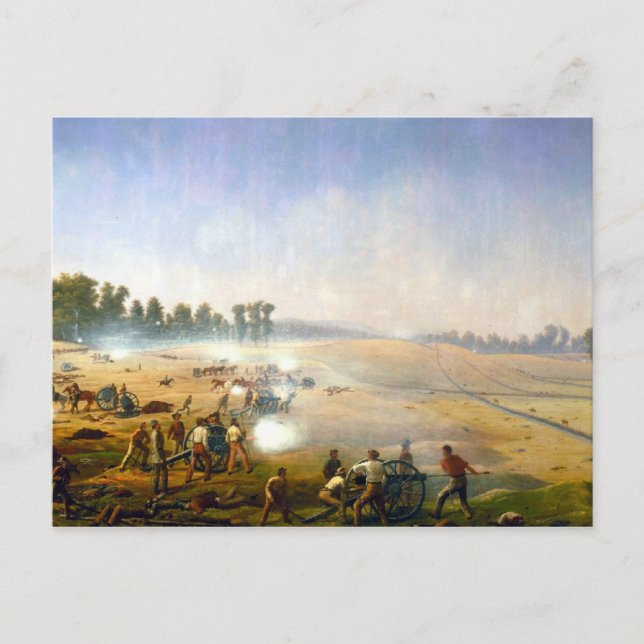 Carte Postale Enfer d'artillerie (Devant)