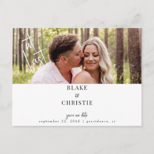 Carte Postale Enfin Photo Mariage Enregistrer La Date