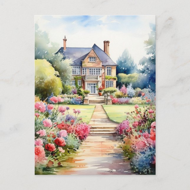 Carte Postale English Garden Landscape (Devant)