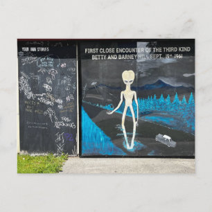 Carte Postale Enlèvement d'Aliens