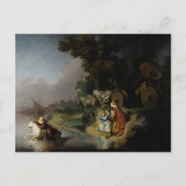 Carte Postale Enlèvement d'Europa par Rembrandt