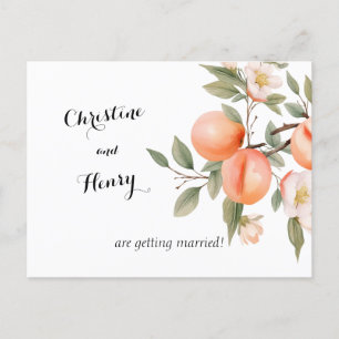 Carte Postale Enregistrer la date de la fleur de plage