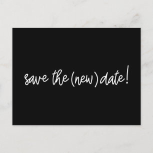 Carte Postale Enregistrer la nouvelle date Mariage mise à jour