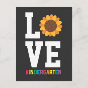Carte Postale Enseignant pré-K de la maternelle de la maternelle