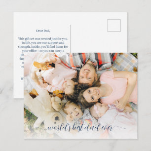 Carte Postale Ensemble Cadeau Meilleur Papa