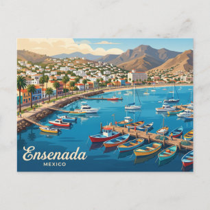 Carte Postale Ensenada Mexique