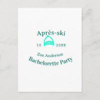 enterrement de vie de jeune fille après-ski chapea