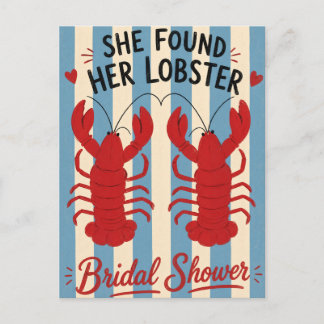 Carte Postale Enterrement de vie de jeune fille crabe humour Mar