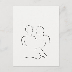 Carte Postale Entouré