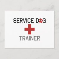 Entraîneur de chiens de service