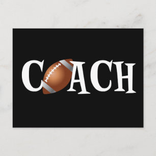 Carte Postale Entraîneur de football