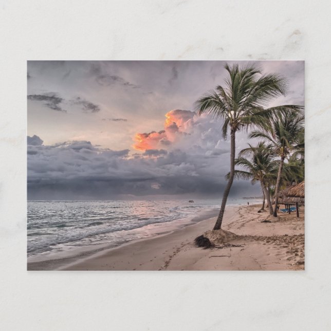 Carte postale entrante tempête tropicale (Devant)