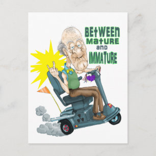 Carte Postale Entre mature et immature