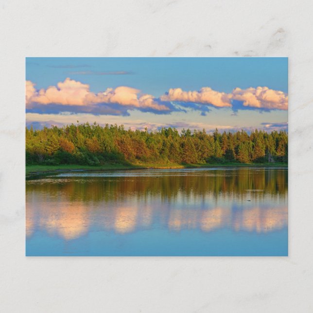 Carte Postale Entrée au coucher du soleil | Nouveau-Brunswick, C (Devant)
