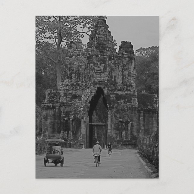 Carte Postale Entrée d'Angkor Wat (Devant)