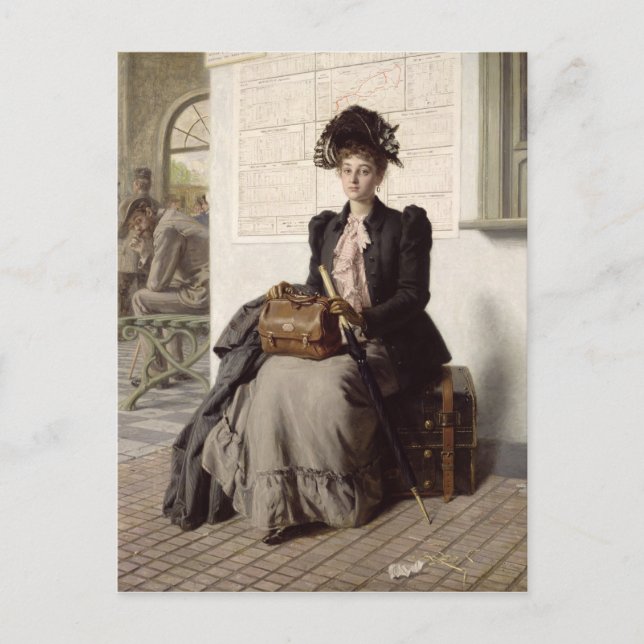 Carte Postale Entrée dans le monde (Devant)