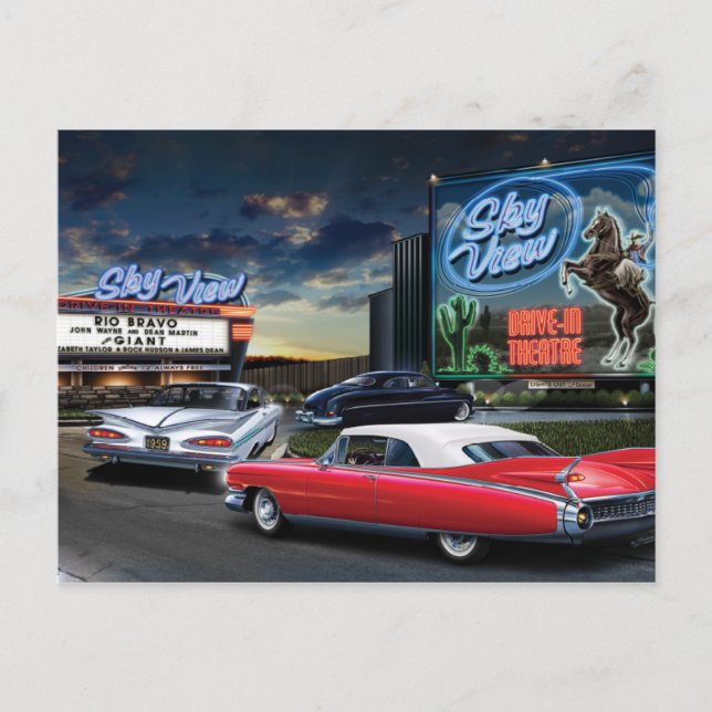 Carte Postale Entrée du lecteur Skyview (Devant)