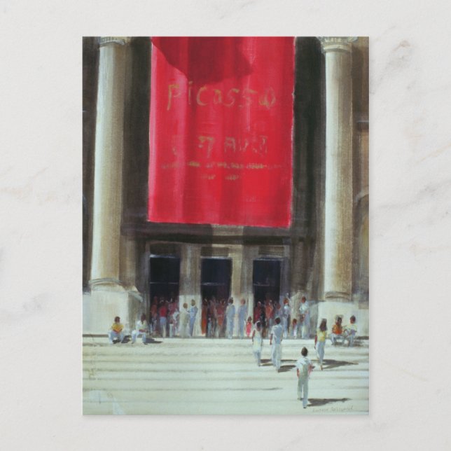 Carte Postale Entrée du Metropolitan Museum New York (Devant)