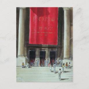 Carte Postale Entrée du Metropolitan Museum New York