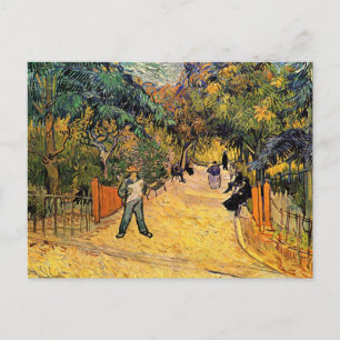 Carte Postale Entrée du Parc Public par Vincent van Gogh