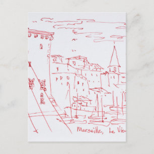 Carte Postale Entrée du Vieux Port   Marseille, France