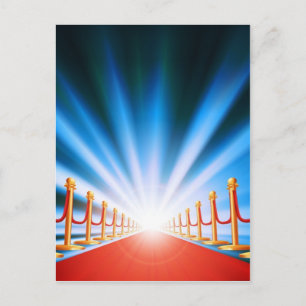 Carte Postale Entrée sur tapis rouge