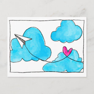 Carte Postale Envoi d'amour