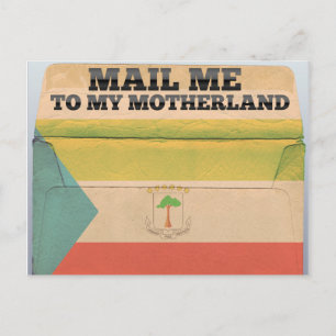 Carte Postale Envoyez-moi un courrier à la Guinée équatoriale