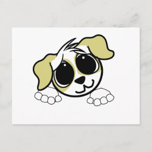 Carte Postale épagneul roan lemon ecs dessin animé