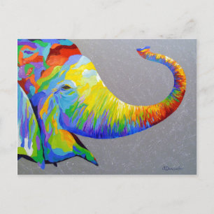 Carte Postale Ephant souriant