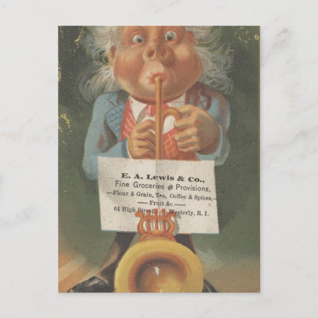 Carte Postale Ephemera de Lewis & Co. (Devant)